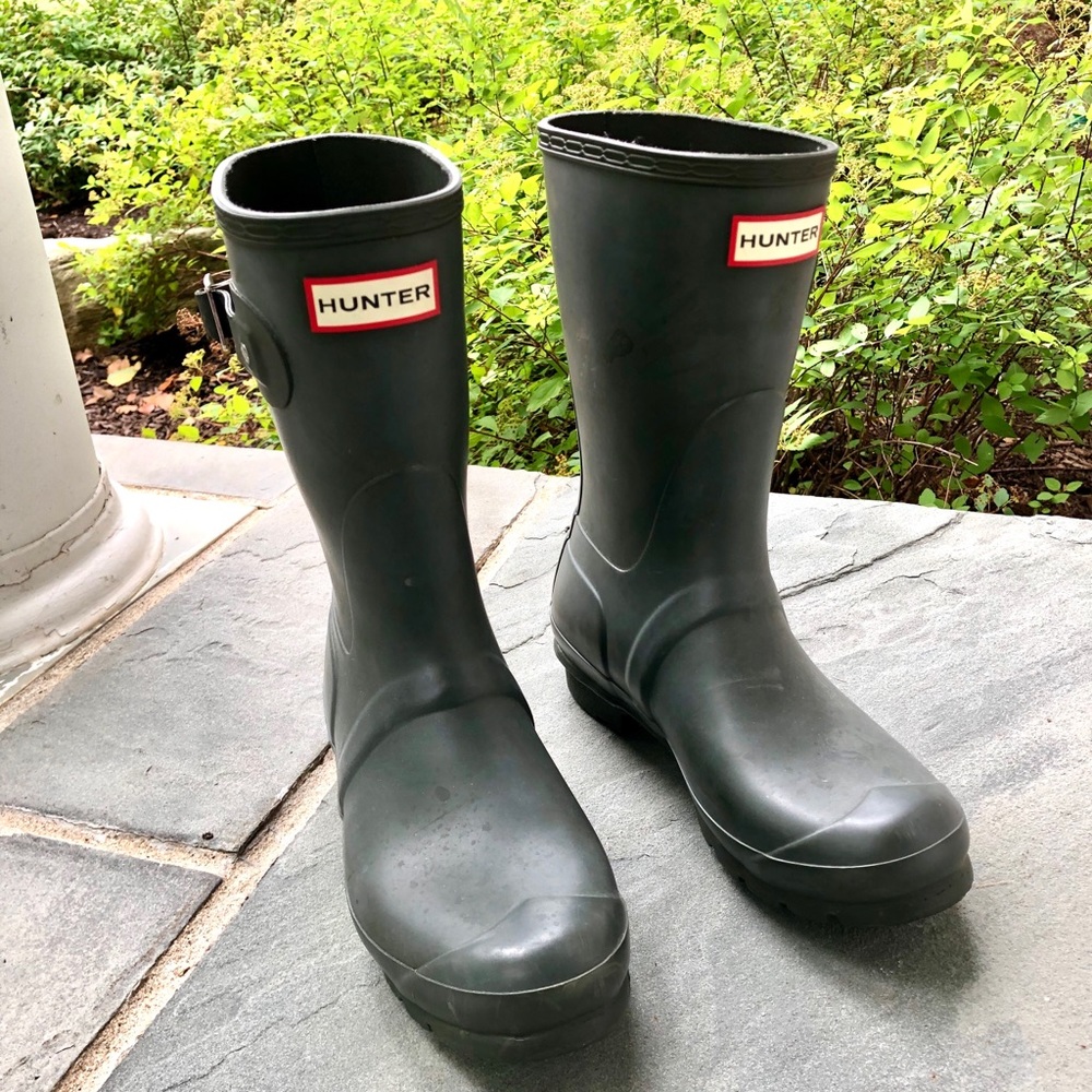 Women's Original Short Rain Boots: Army Green